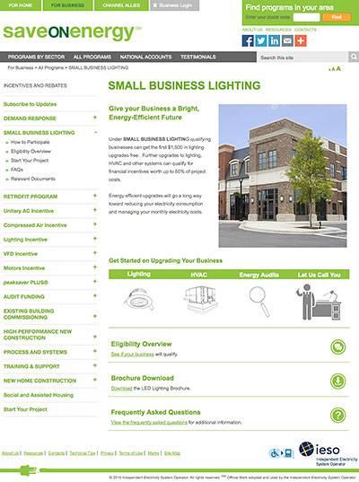 Save on Energy Website Energy Savings Rebate Programs